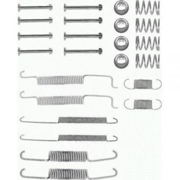 Juego de accesorios para zapatas de freno HELLA 8DZ 355 200-011 compatible con Audi, Seat y VW