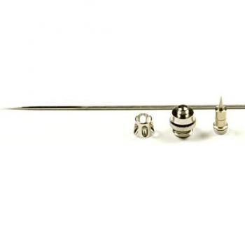 Set Completo de Aguja, Boquilla y Cabezal de Aire 0.2 mm para Evolution Infinity Ultra