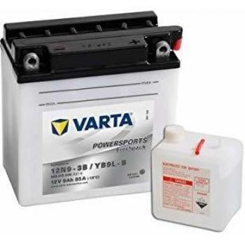 Batería de Moto VARTA Powersports Freshpack 12V 9Ah 85A YB9L-B