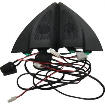Altavoces Tweeter de Cabeza Triple Curvada para Hyundai Solaris Accent 87650F9020