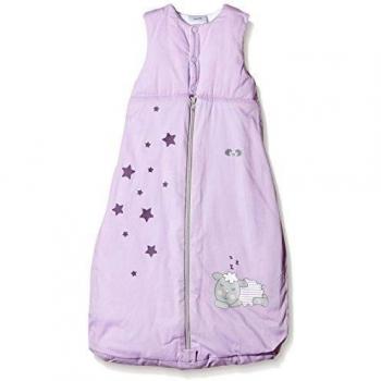 Twins uni, Druck Sterne + Schäfchen-Saco de dormir Bebé-Niños    Violett