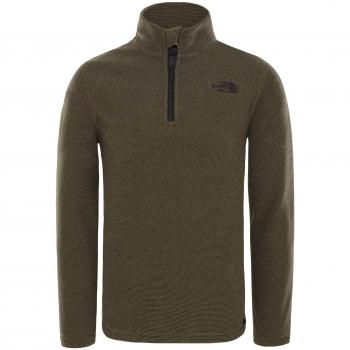 The North Face Glacier Forro Polar, Niños, New Taupe Green Stripe, L