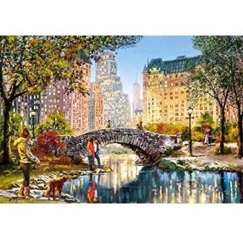 Castorland Evening Walk Through Central Park 1000-Piece Puzzle