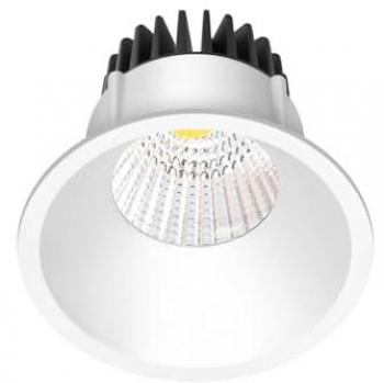Foco empotrado LED Niria en Blanco de Aluminio, 4.000K para Salón y Comedor