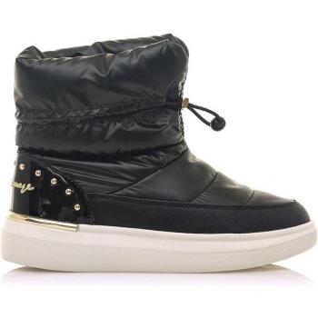Botines Mariamare Varese 63337 para Mujer en Tejido Acolchado Negro con Cierre Ajustable
