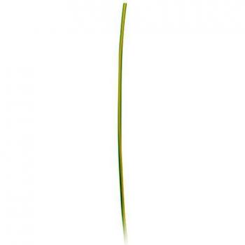 Tubo termorretráctil verde y amarillo Ø3,2 mm - 1m - Zenitech