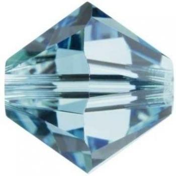 3 mm de cristal de Swarovski Xilion aguamarina cuentas unidades 1440