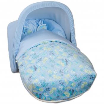 Babyline Garden - Saco grupo 0, unisex, color azul