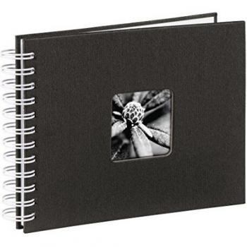 Hama Fine Art Cartón, Papel Negro álbum de foto y protector - Álbum de fotografía