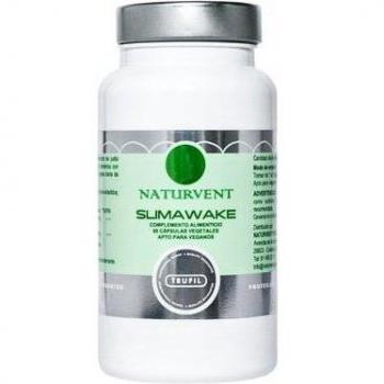 Naturvent Slimawake Fórmula Profesional para Bloquear Carbohidratos y Saciar el Apetito - 60 Cápsulas