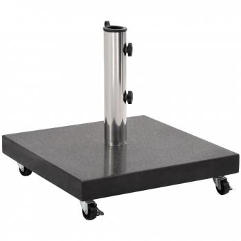 30 kg Black Square Granite Umbrella Base