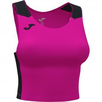 RECORD II TOP FLUOR PINK BLACK JOMA  ROSA FLÚOR-NEGRO