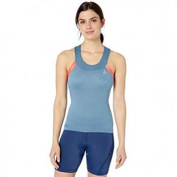 Craft Hale Glow Singlet W Shore-Boost L Camiseta, Mujer, Large