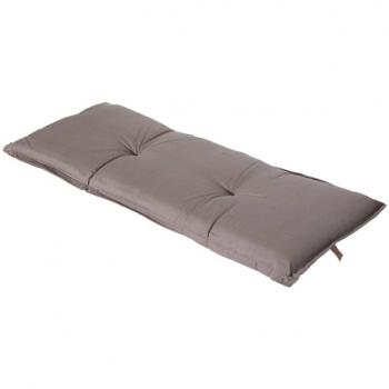 Cojín de Banco Basic 120x48 cm Tortorora y Gris Topo
