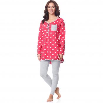Be Mammy Pijamas con Lactancia Function Manga Larga para Mujer BE20-178