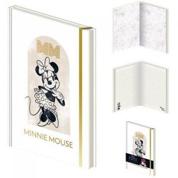 Cuaderno A5 Minnie Mouse Blogger Blanco/Negro/Oro