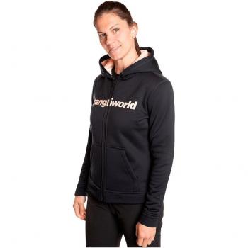 Chaqueta de mujer Trangoworld Liena - Sudadera Montaña Negro (XS)