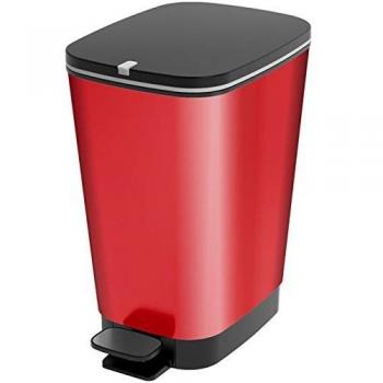 SIK KIS Contenedor De Basura Chic M Rojo