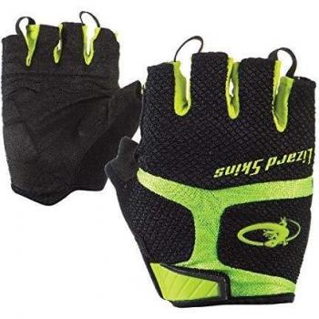 Lizard Skins Aramus Guantes Mixta, Color Noir/Neon, tamaño Taille S
