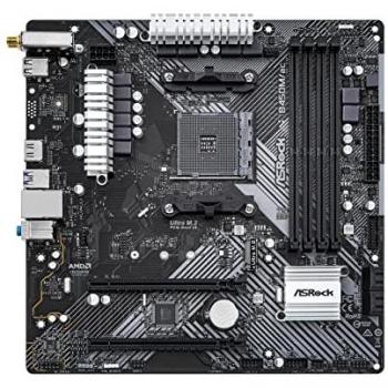 Placa Base Asrock B450M/AC R2.0 AM4 mATX con SATA 6Gb/s