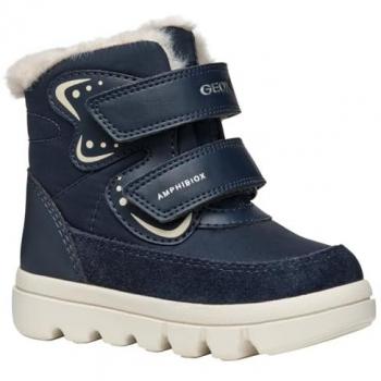 Geox Willaboom Girl B A Navy Winter Boots for Baby Girls Size 25