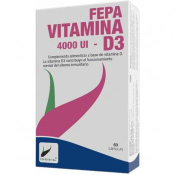 Fepadiet Fepa-Vitamina D3 4000Ui Liposomada 60 Cápsulas