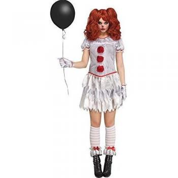 Fun World - Disfraz de Carnevil Femenino para Adulto - Gris - Medium