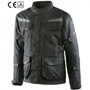 OJ Chaqueta de moto para hombre con protecciones After Man Black 3XL