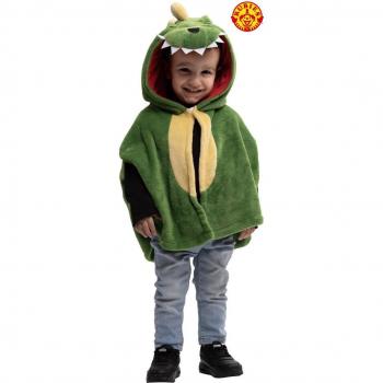 Capa de Súper Dinosaurio con capucha para niños
