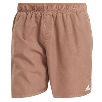 Bañador de natación adidas Wash CLX hombre beige y rosa, talla M, material ligero y de secado rápido, diseño moderno y cómodo para actividades acuáticas