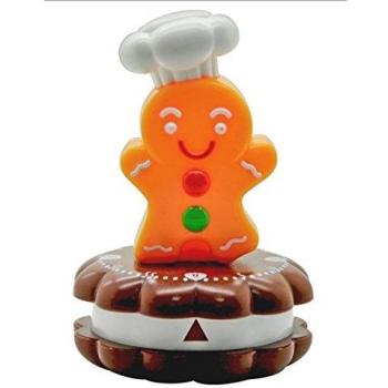 Silicone Gold Temporizador de Cocina Ginger, Multicolor, 14x8x5 cm