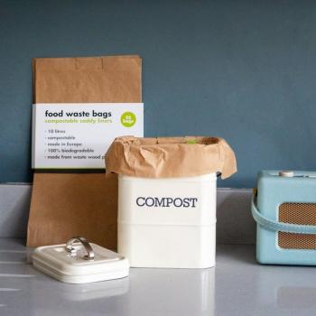 Bolsas compostables para residuos de alimentos