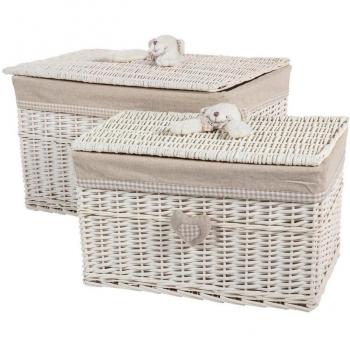 Creaciones meng - J.2 Baules Mimbre Ref-10814