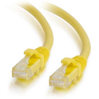 C2G - Cable de Red Cat 6 de Alta Velocidad (2 M, Amarillo)