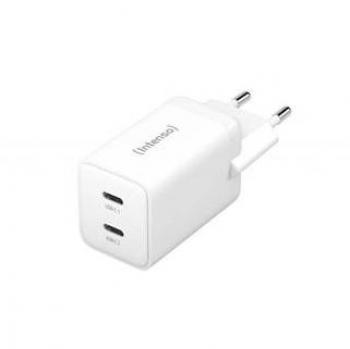 Cargador de Pared Intenso W40CC GaN 2xUSB-C Universal Blanco 7804012
