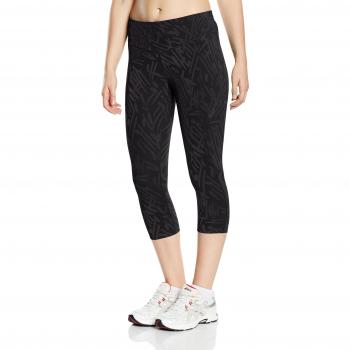 Asics gráfico de Las Mujeres Medias, Mujer, Color Negro - Black Palm, tamaño Small