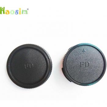 10 pares de tapas para cuerpo de cámara + tapa trasera de lente para CANON FD, lentes DSLR