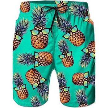 RAISEVERN Hombres Impresos en 3D Swim Trunks Shorts de Playa Adolescentes Camisa Hawaiana Cltohing de Secado rápido para Vacaciones de Surf al Aire Libre S-XXL