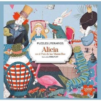 Alicia en el País de las Maravillas Puzzle Literario 1000 Piezas