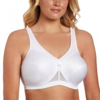 Glamorise MagicLift Active Support Bra - Tan, Wireless Comfort for DD Cup Women