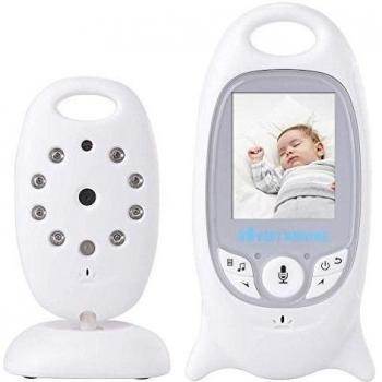 TFCFL® 2.0 LCD Audio Video Baby Monitor Vigilabebé Inalambrico con Cámara de Visión Nocturna