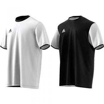 adidas Tan Reversable Jersey Camiseta, Hombre, White/Black, S