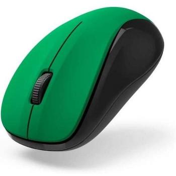 Hama Ratón Inalámbrico Óptico MW-300 V2, 3 Botones, Silencioso, con Receptor USB, Color Verde