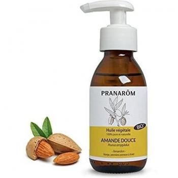 Pranarom Organic Sweet Almond Oil 100ml - Nourishing and Protective Vegetable Oil