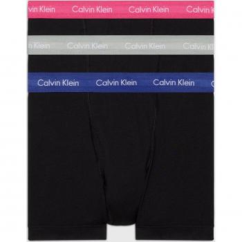 Calvin Klein - 3-Pack Cotton Stretch Moisture-Wicking Trunks