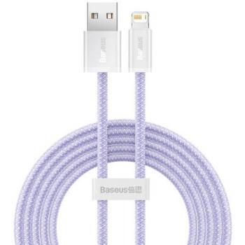 Cable USB a Lightning Baseus Dynamic 2.4A 2m Púrpura