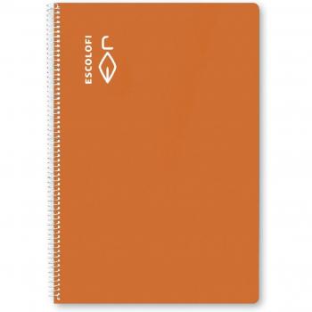 Cuaderno Espiral A4 80 hojas 70 gramos pauta 2,5 Tapa Dura