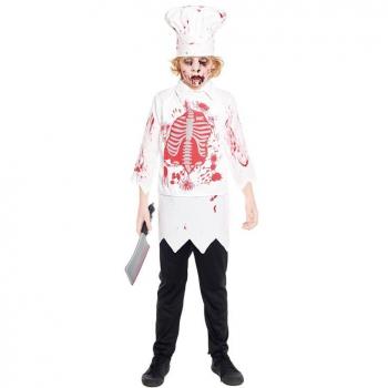 Disfraz de Zombie Cocinero para niño