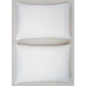 Funda de almohada algodón egipcio 300 hilos Chamonix Bassols