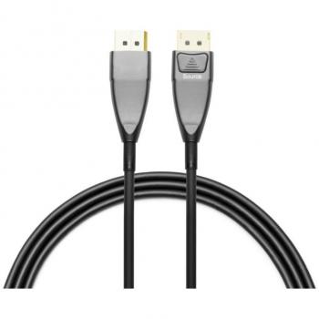 Cable óptico DisplayPort Premium Microconnect DP 1.4 de Alta Velocidad 20m